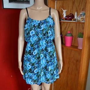 𝅺bailey Girl Blue floral